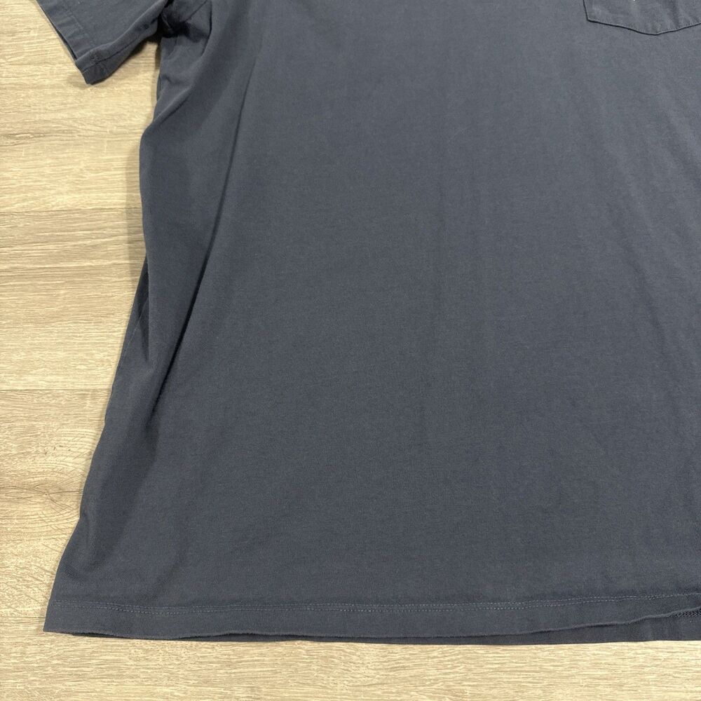 Vineyard Vines Shirt Pocket Logo Whale Men's Blue 2XL 100% Cotton Tee - Picture 5 of 9